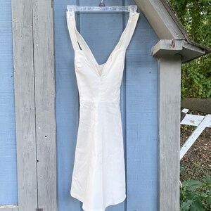 White Charlotte Russe Dress - S
